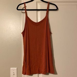 Burnt orange tank top